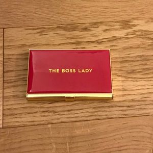👠 The Boss Lady Business Card Holder - NWOT